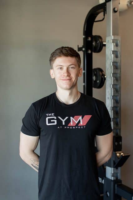 Spencer Hull, coach at The Gym at Prospect.